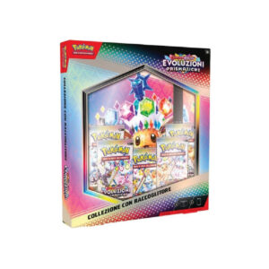 gamevision pokemon collezione con raccoglitore evoluzioni prismatiche Over Games