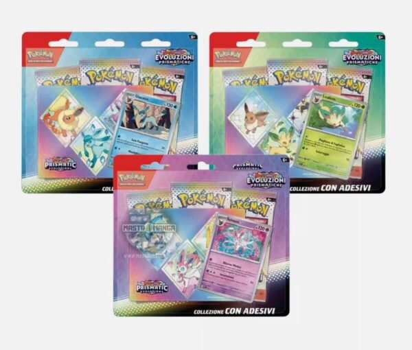 pokemon evoluzioni prismatiche collezione cad Over Games